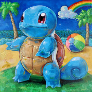 Squirtle, 12"x12"