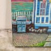 Beach House Original Oil and Acrylic Painting by Matt Godwin South Florida Artist