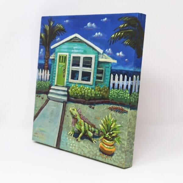 Florida Beach House Painting By Matt Godwin