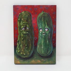 Like Pickle, Like Cucumber, 5"x7"