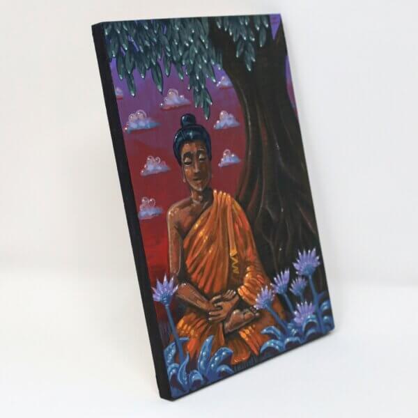 Twilight Buddha, 5"x7" - Image 3