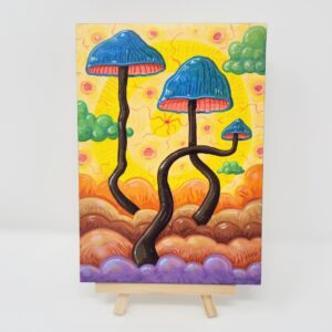 Magic Mushrooms, 5"x7"