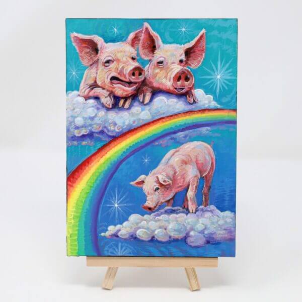 Pig Heaven Painting By Matt Godwin