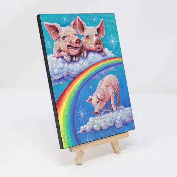 Pig Heaven Painting By Matt Godwin