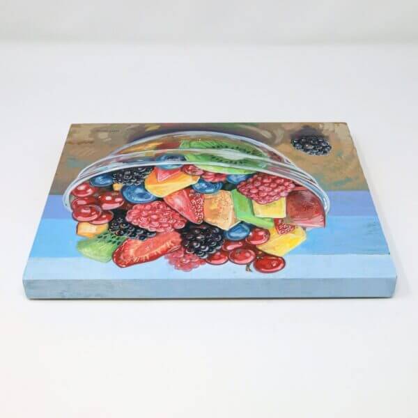 Bowl Of Fruit Painting By Matt Godwin