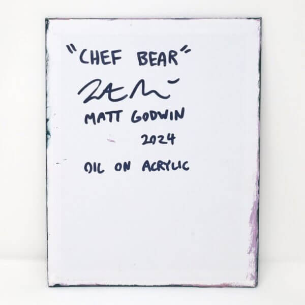 Chef Bear Painting By Matt Godwin