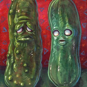 Like Pickle, Like Cucumber Artwork by Matt Godwin