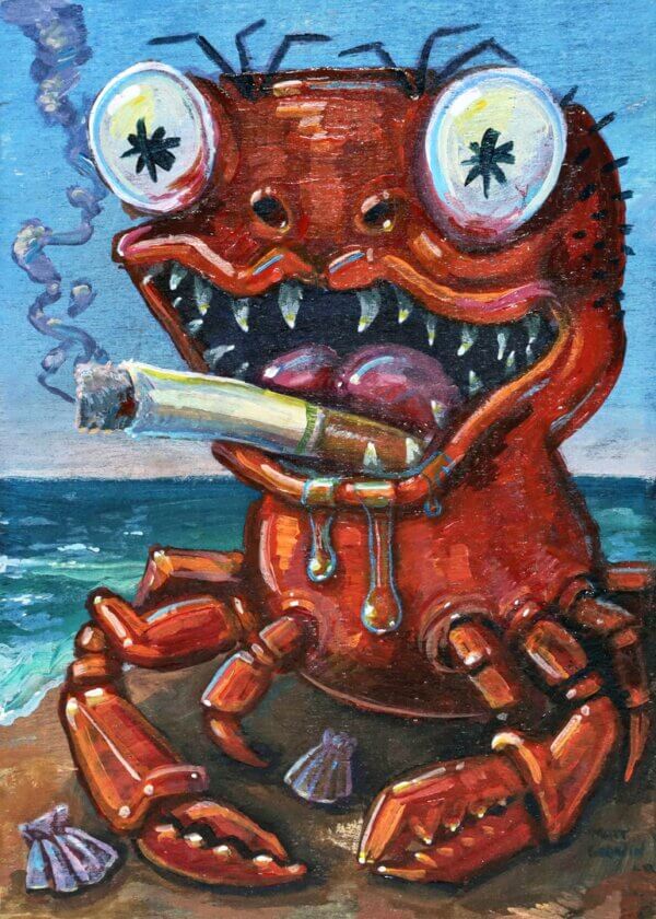 Smoker Crab Artwork by Matt Godwin