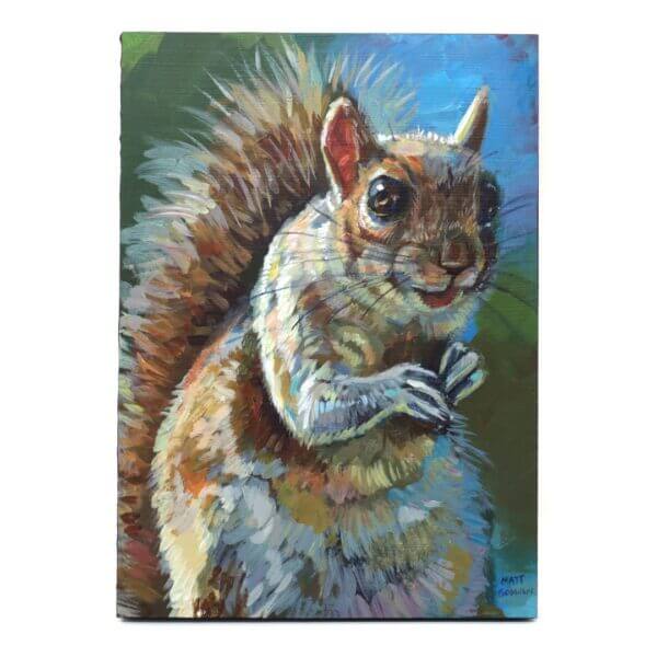 Squirrel Painting 2 Painting By Matt Godwin