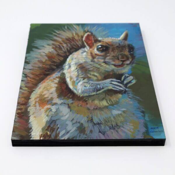 Squirrel Painting 2 Painting By Matt Godwin