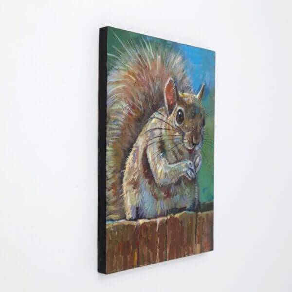 Squirrel Painting Painting By Matt Godwin