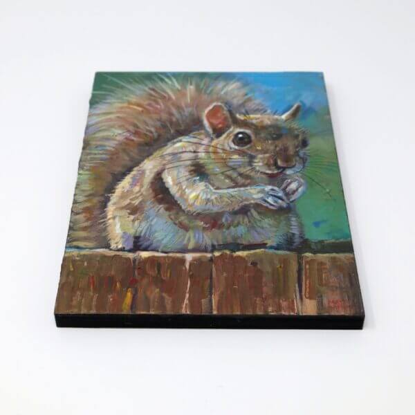 Squirrel Painting Painting By Matt Godwin