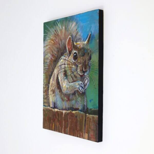 Squirrel Painting Painting By Matt Godwin