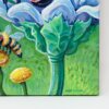 Bees Pollinating Some Flowers, 5"x7" - Image 6