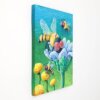 Bees Pollinating Some Flowers, 5"x7" - Image 10