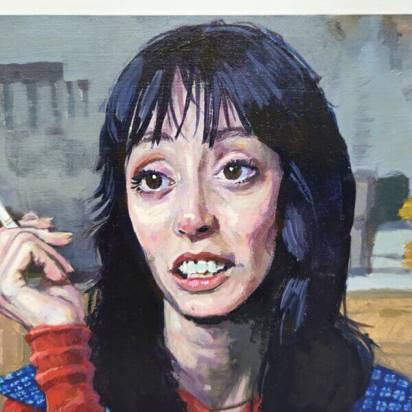 Shelley Duvall Smoking Painting By Matt Godwin