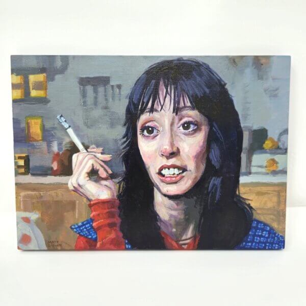 Shelley Duvall Smoking Painting By Matt Godwin