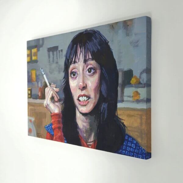 Shelley Duvall Smoking Painting By Matt Godwin