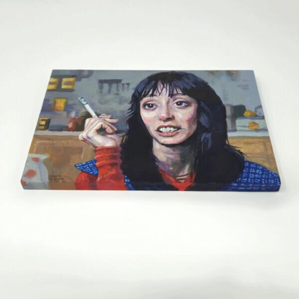 Shelley Duvall Smoking Painting By Matt Godwin