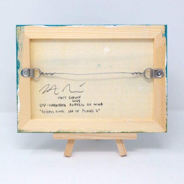 Pair of Pickle Paintings by Matt Godwin