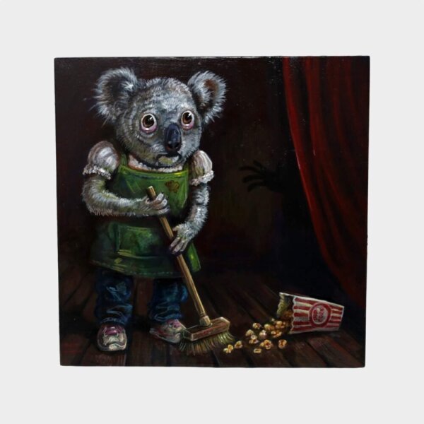 Koala Works The Late Shift, 8″x8″ – Matt Godwin Art & Design LLC