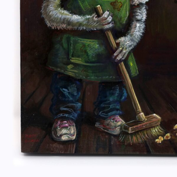 Koala Works The Late Shift, 8″x8″ – Matt Godwin Art & Design LLC