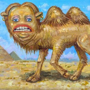 Abnormal Camel, 7"x5"