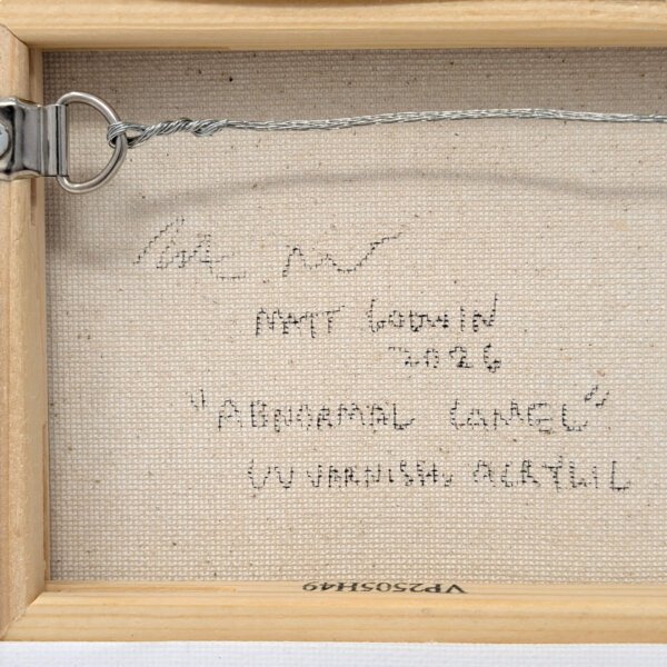 "Abnormal Camel" original acrylic painting on canvas by Matt Godwin 7"x5"