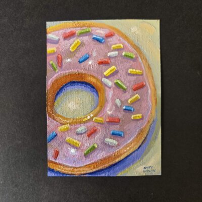 Donut, 2.5"x3.5"