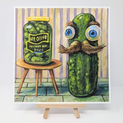 Grown Pickle With Baby Dills