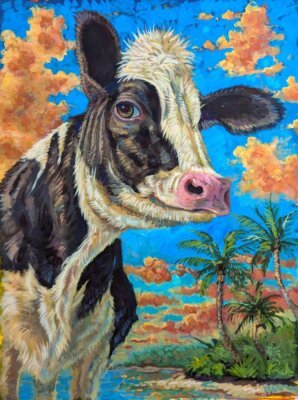 Beach Cow